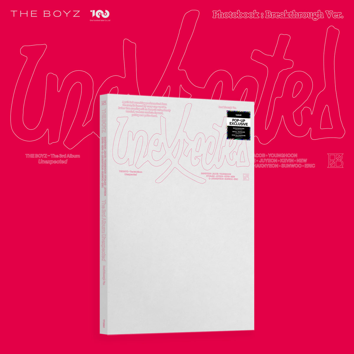 THE BOYZ - 3rd Album 'Unexpected' (Pop-up Exclusive)