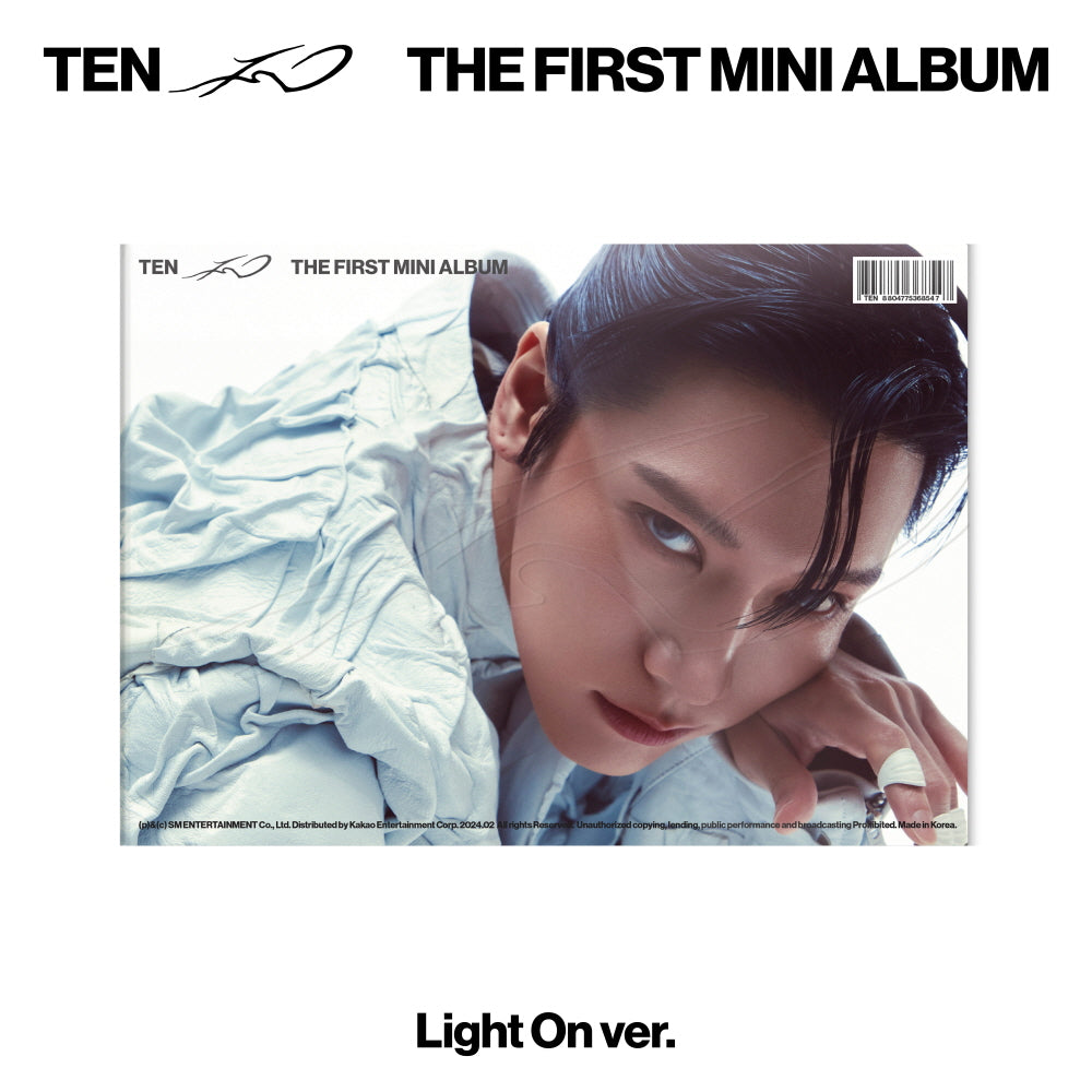 TEN - 1st Mini-Album 'TEN' (LIGHT ON Version)