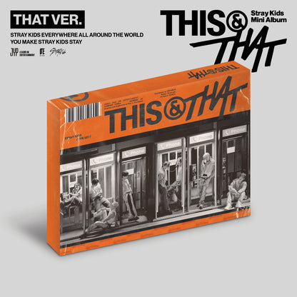 STRAY KIDS - 10th Mini Album 'THIS & THAT' (Standard ver.) + SOUNDWAVE Photocard POB