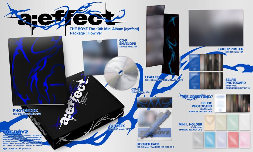 [PRE-ORDER] THE BOYZ - 10th Mini-Album 'a;effect' (Flow Ver.)