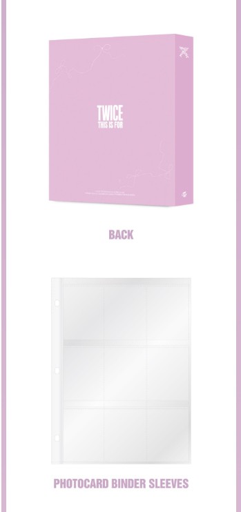 [PRE-ORDER] TWICE - 'This is For' World Tour in Incheon MD - Photocard Binder
