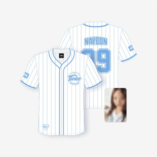 [PRE-ORDER] TWICE - 2024 'HOME 9ROUND' Official Fanmeet MD - Baseball Uniform