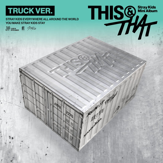 [PRE-ORDER] STRAY KIDS - 10th Mini Album 'THIS & THAT' (TRUCK ver.) + FANS SHOP Photocard POB