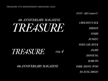 TREASURE - 4th Anniversary Magazine (Vol. 4) (Digital Code)