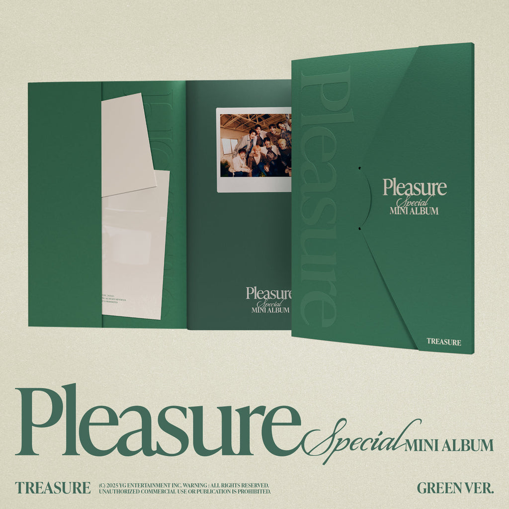 TREASURE - Special Mini-Album 'PLEASURE' + Soundwave POB Photocard