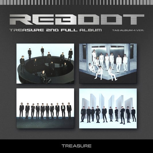 TREASURE - 2nd Full Album 'REBOOT’ (YG TAG Album) + POB