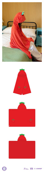 TWICE - 2025 TWICE FANMEETING '10VE UNIVERSE' - Chaeyoung Strawberry Blanket
