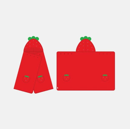 [PRE-ORDER] TWICE - 2025 TWICE FANMEETING '10VE UNIVERSE' - Chaeyoung Strawberry Blanket