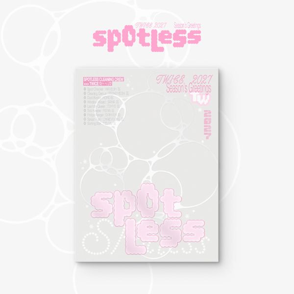 [PRE-ORDER] TWICE - 2027 SEASON'S GREETINGS 'spotless' + POB Photocard Set