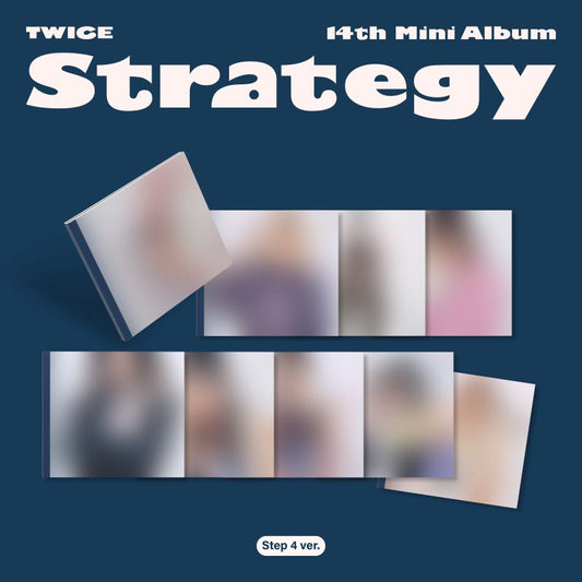 [PRE-ORDER] TWICE - 14th Mini-Album 'STRATEGY' (Step4 Version) + Apple Music POB Photocard