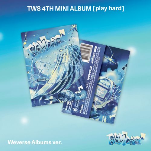 [PRE-ORDER] TWS - 4th Mini Album 'play hard' (Weverse album ver.) + Apple Music Postcard POB