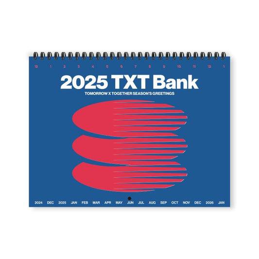 TXT - 2025 Season's Greetings 'TXT BANK' (Wall Calendar)