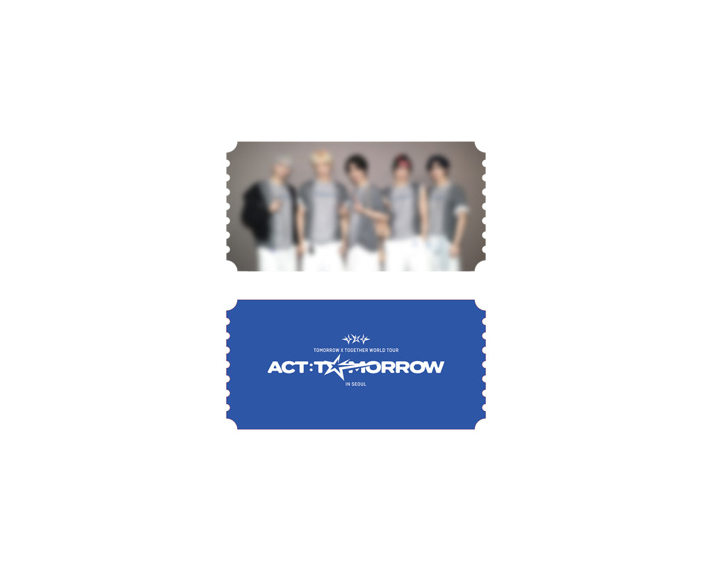 TXT - TOMORROW X TOGETHER WORLD TOUR <ACT : TOMORROW> IN SEOUL