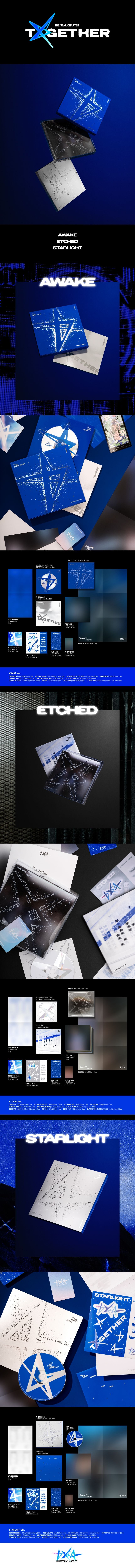 [PRE-ORDER] TXT - 'The Star Chapter: TOGETHER' (Standard Ver.) + SOUNDWAVE Mini Poster POB