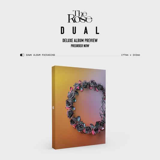 [ARRIVING 10/2] THE ROSE - 2nd Full Album 'DUAL' (Deluxe Box Album) (DAWN Version)
