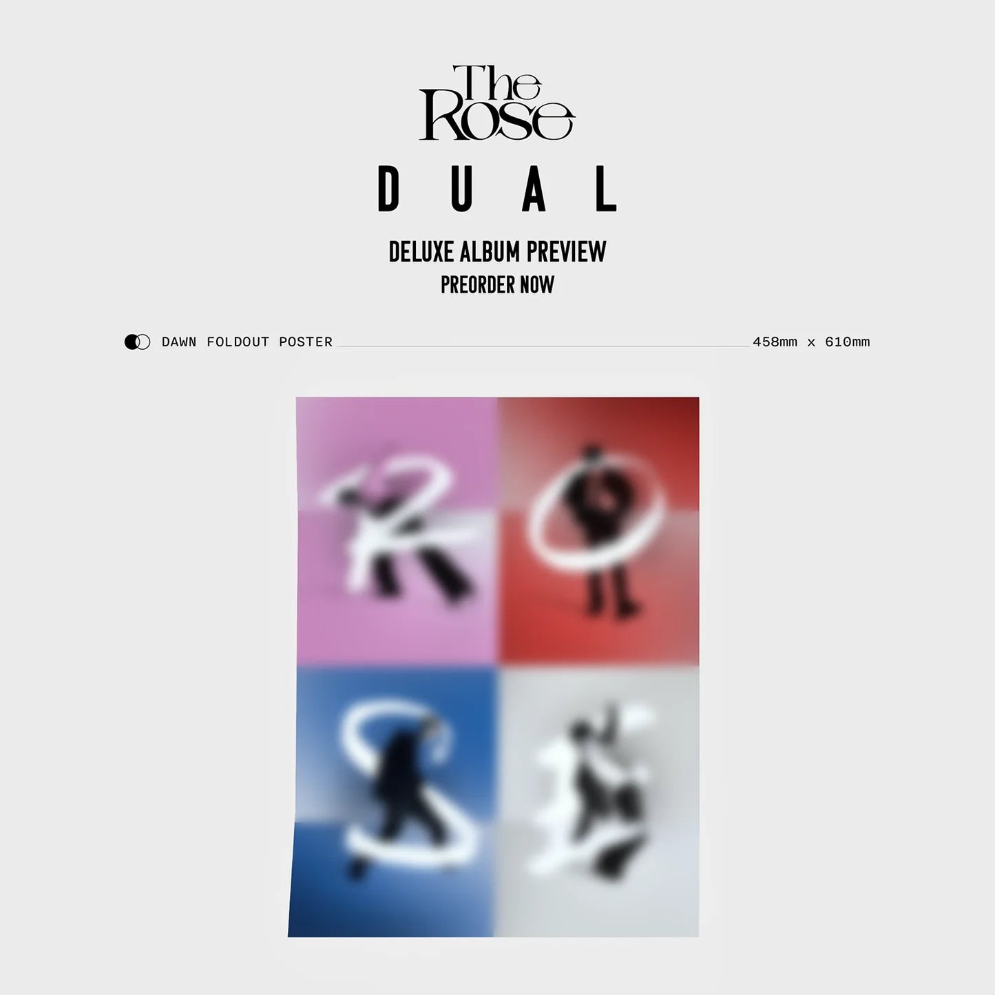 THE ROSE - 2nd Full Album 'DUAL' (Deluxe Box Album) (DAWN Version)