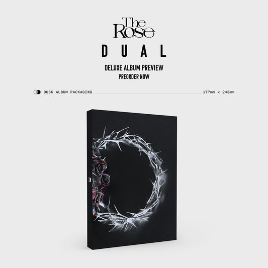 [ARRIVING 10/2] THE ROSE - 2nd Full Album 'DUAL' (Deluxe Box Album) (DUSK Version)
