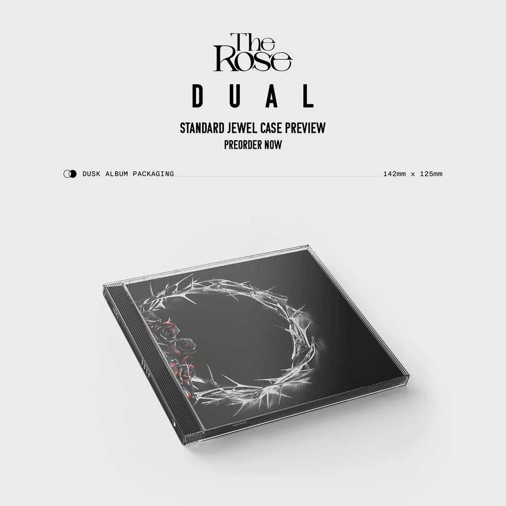THE ROSE - 2nd Full Album 'DUAL' (Jewel Case) (DUSK Version)