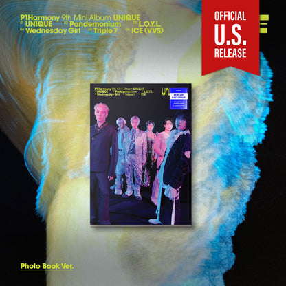 [PRE-ORDER] P1Harmony - 9th Mini Album 'Unique' (Standard ver.) (hello82 [POP-UP Exclusive])