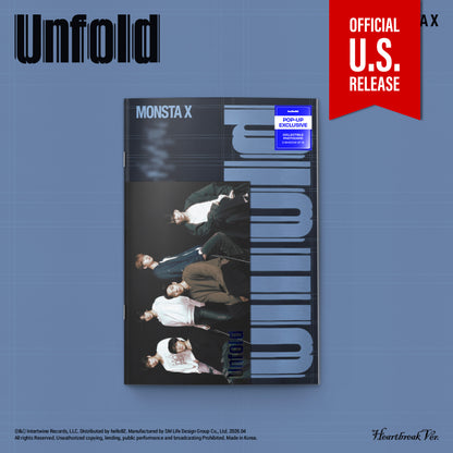 MONSTA X - 'Unfold' (Photobook ver.) (hello82 [POP-UP Exclusive])
