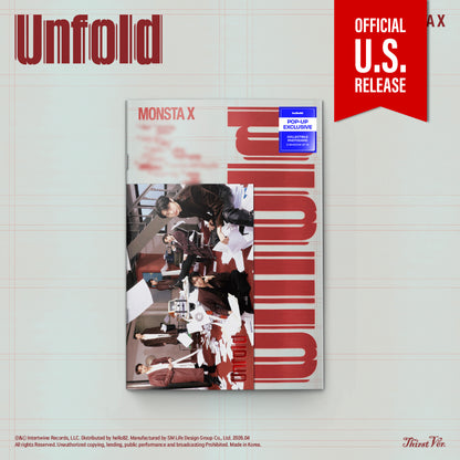 MONSTA X - 'Unfold' (Photobook ver.) (hello82 [POP-UP Exclusive])