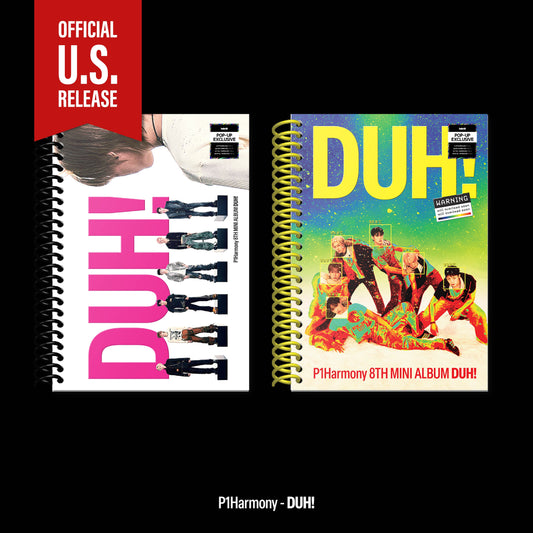 [PRE-ORDER] P1Harmony - 8th Mini-Album 'DUH!' (Photobook Version) (POP-UP Exclusive)