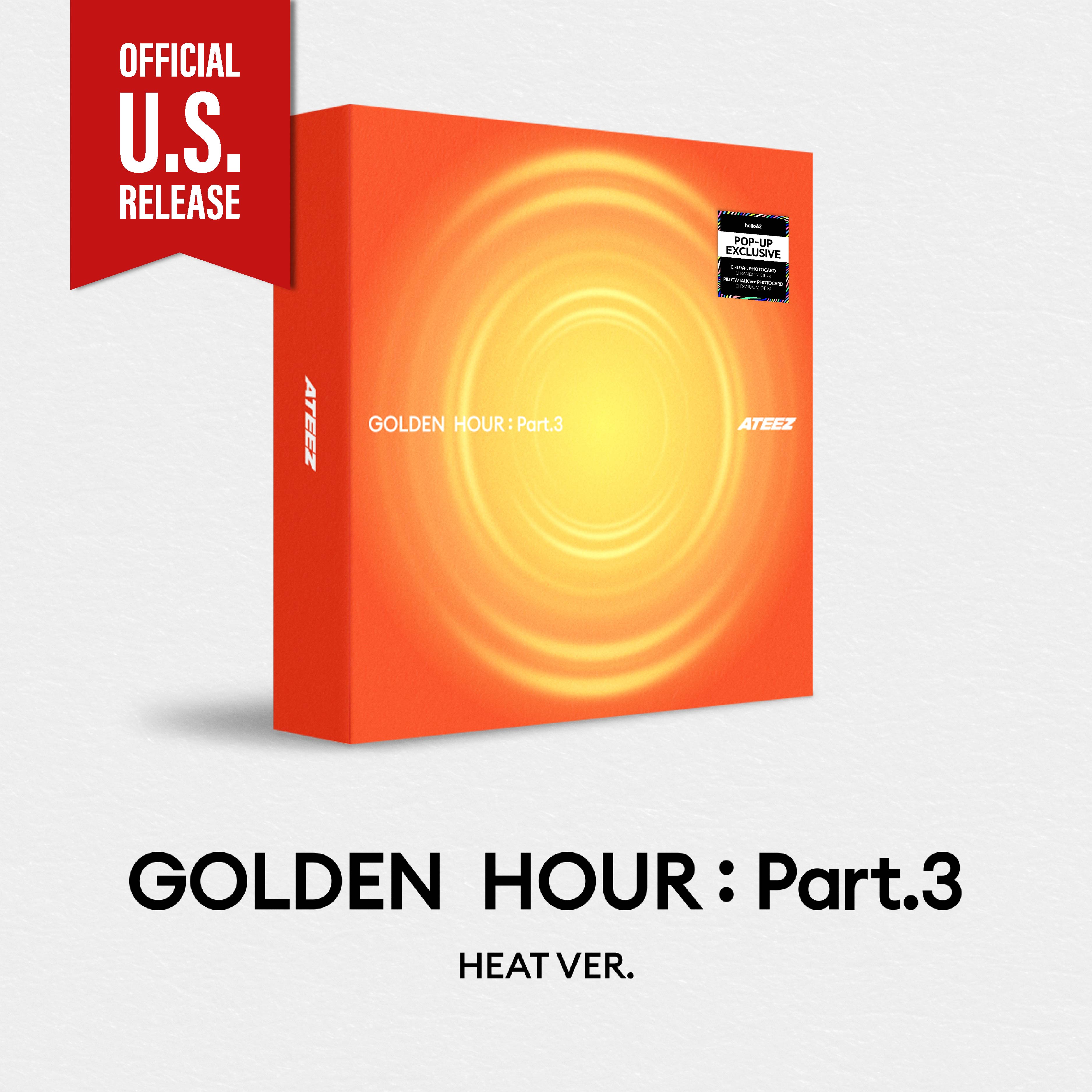Amazon.com: GOLDEN HOUR : Part.2 ATEEZ 11th Mini Album (To