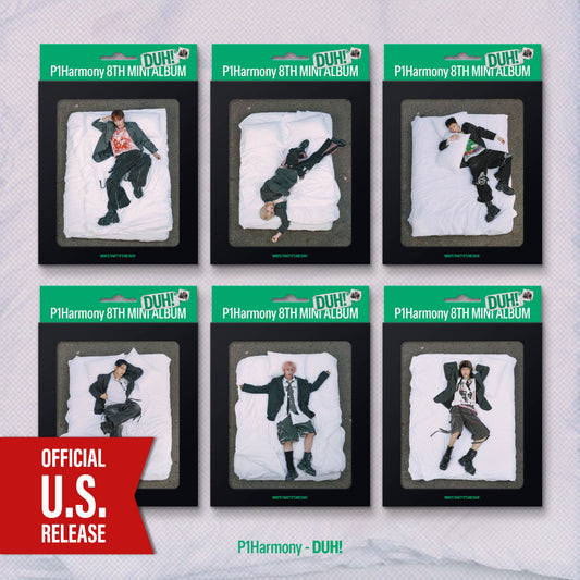 [PRE-ORDER] P1Harmony - 8th Mini-Album 'DUH!' (Compact Version) [SIGNED]