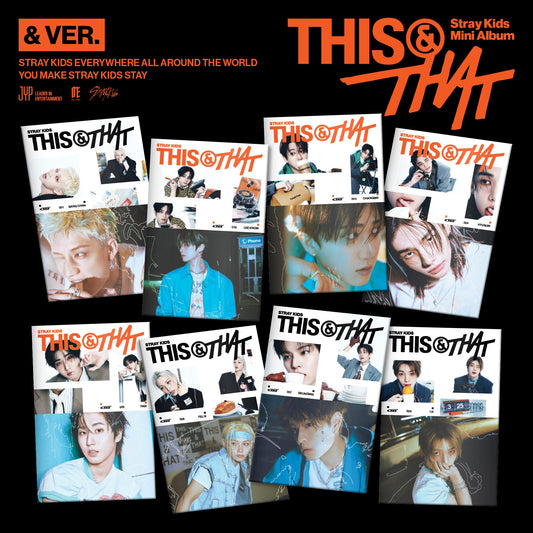 [PRE-ORDER] STRAY KIDS - 10th Mini Album 'THIS & THAT' (& ver.) + SOUNDWAVE Photocard POB