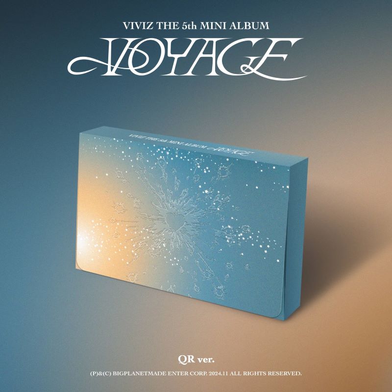 VIVIZ - 5th Mini-Album 'VOYAGE' (QR Version) + Apple Music POB Selfie Photocard