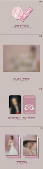[FINAL SALE] JINI - 1st EP 'AN IRON HAND IN A VELVET GLOVE' [SIGNED ALBUM] (US Exclusive)