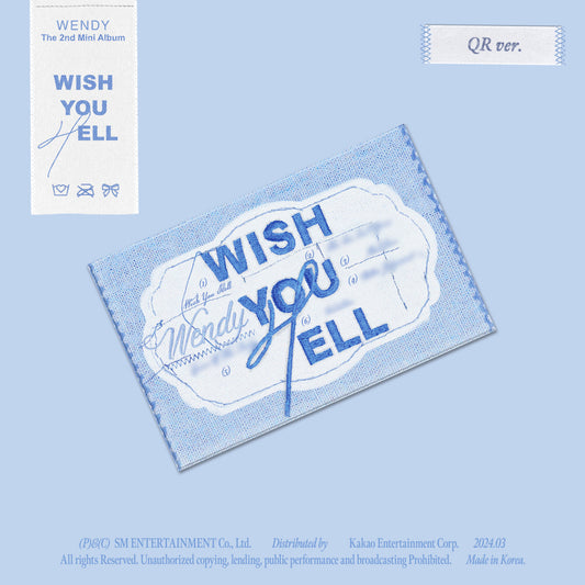 [PRE-ORDER] WENDY - 2nd Mini-Album 'Wish You Hell' (QR Version)