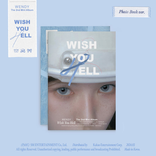 [PRE-ORDER] WENDY - 2nd Mini-Album 'Wish You Hell' (Photobook Version)