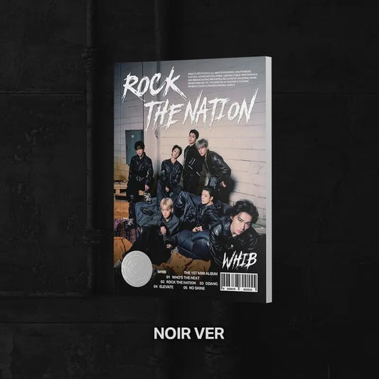 WHIB- 1st Mini Album 'ROCK THE NATION' + Kooky Photocard POB Set
