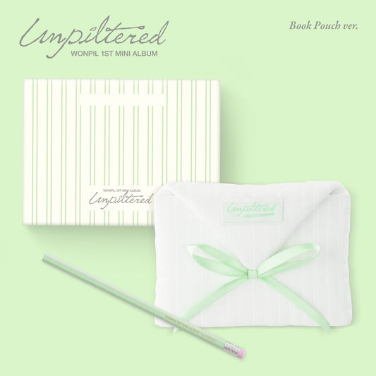 [PRE-ORDER] DAY6 - WONPIL - 1st Mini Album 'Unpiltered' (Book Pouch Ver.)