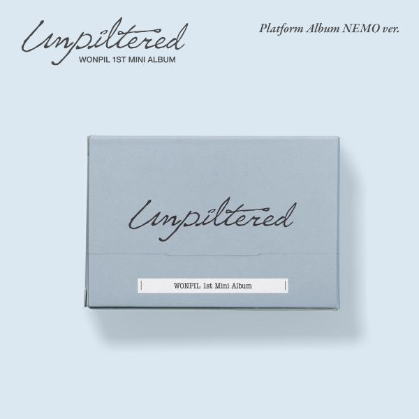 [PRE-ORDER] DAY6 - WONPIL - 1st Mini Album 'Unpiltered' (Platform Album NEMO Ver.)
