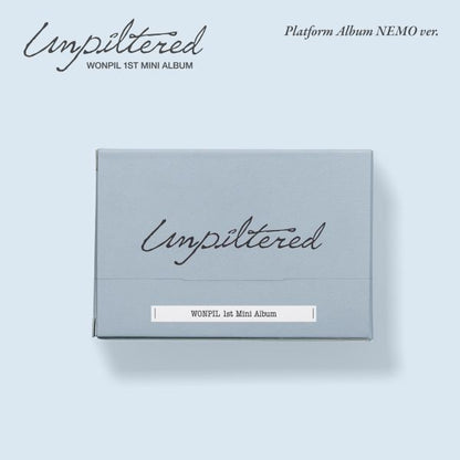 [PRE-ORDER] DAY6 - WONPIL - 1st Mini Album 'Unpiltered' (Platform Album NEMO Ver.)
