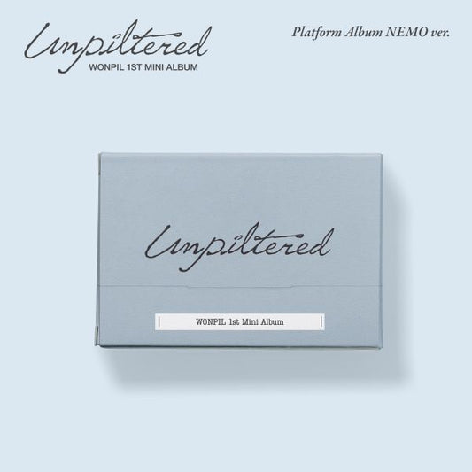 [PRE-ORDER] DAY6 - WONPIL - 1st Mini Album 'Unpiltered' (Platform Album NEMO Ver.)