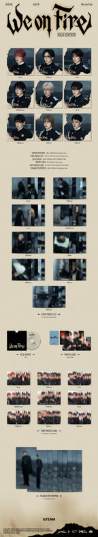 &TEAM - 3rd EP 'We on Fire' (Solo Edition ver.)