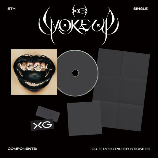 XG - 'WOKE UP' + Ktown4u POB Photocard