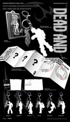 Xdinary Heroes - 8th Mini Album 'DEAD AND' (ILLUSTRATION KEYRING Ver.)
