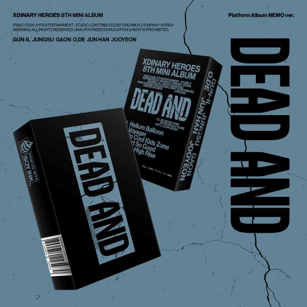 [PRE-ORDER] Xdinary Heroes - 8th Mini Album 'DEAD AND' (PLATFORM Ver.)