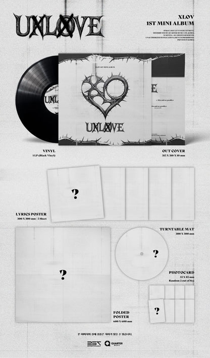 [PRE-ORDER] XLOV - 1st Mini Album 'UXLXVE' (LP)