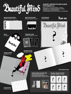 Xdinary Heroes - The 6th Mini-Album 'Beautiful Mind' (Photobook Version) + POB Photocard