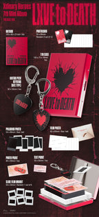 Xdinary Heroes - 7th Mini Album 'LXVE to DEATH' (TIN CASE ver.)