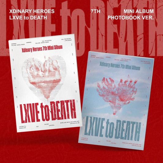 [PRE-ORDER] Xdinary Heroes - 7th Mini Album 'LXVE to DEATH' (Photobook ver.)