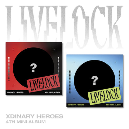 Xdinary Heroes - 4th Mini-Album 'Livelock' (Digipack Version) + Soundwave POB