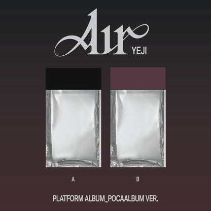 [PRE-ORDER] ITZY - YEJI - 'Air' (Platform_POCAALBUM Version) + Apple Music POB Photocard