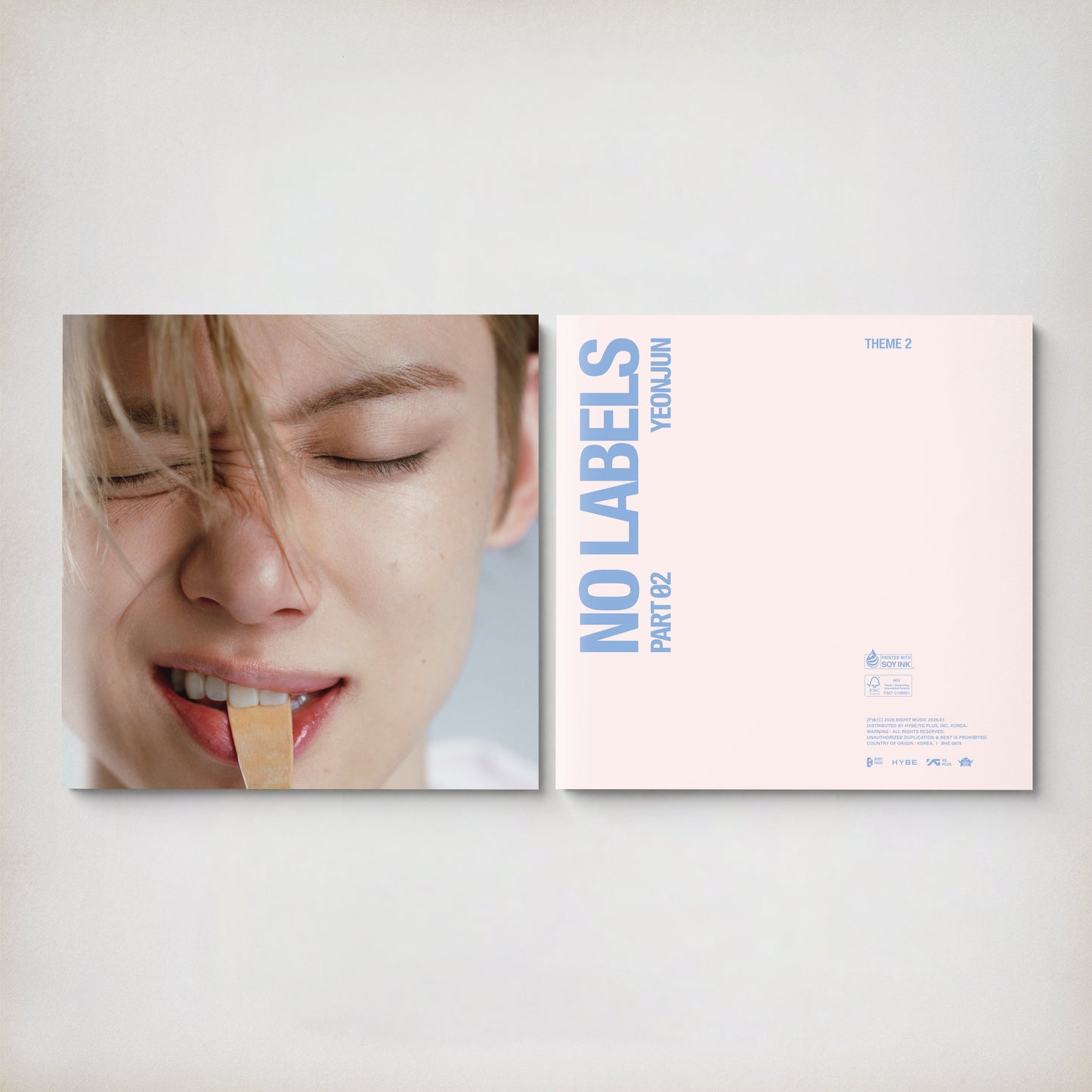 TXT - YEONJUN - 'NO LABELS: PART 02' (Compact ver.) (SIGNED)