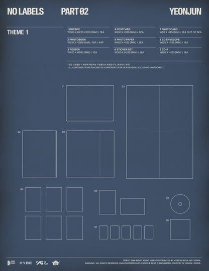 [PRE-ORDER] TXT - YEONJUN - 'NO LABELS: PART 02' (Photobook ver.) (SIGNED)